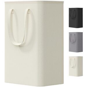 Slim Laundry Hamper, Narrow Small Laundry Basket with Handle for Dirty